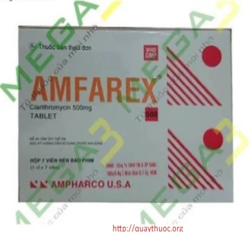 Amfarex 500mg - Thuốc kháng sinh điều trị nhiễm khuẩn hiệu quả