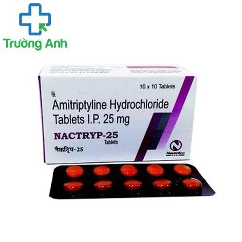 Amitriptyline Hydrochloride 25mg - Thuốc điều trị rối loạn trầm cảm nặng của SAVIPHARM