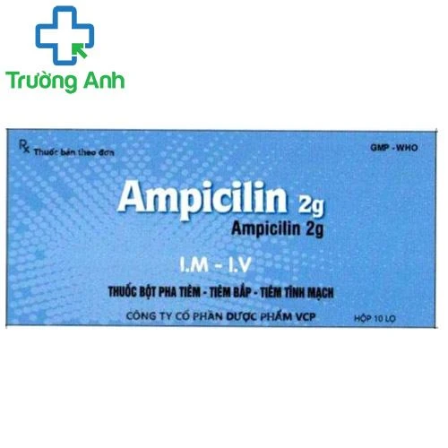 Ampicilin 2g VCP - Thuốc điều trị nhiễm khuẩn hiệu quả