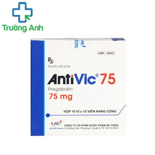 Antivic 75 - Thuốc điều trị đau thần kinh, động kinh hiệu quả