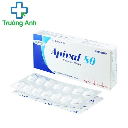 Apival 80 - Thuốc điều trị tăng huyết áp nguyên phát của Apimed 