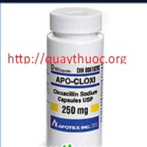 Apo - Cloxi 250mg - Thuốc kháng sinh trị bệnh hiệu quả của Canada