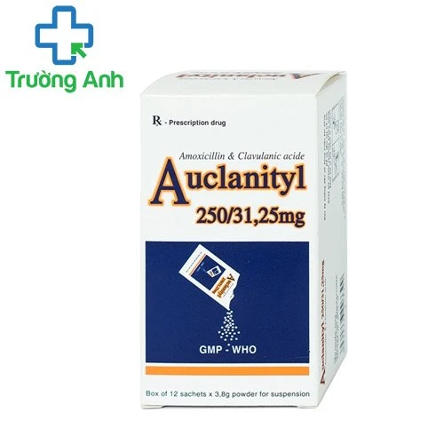 Auclanityl 250/31,25mg - Thuốc điều trị nhiễm khuẩn hiệu quả của Tipharco