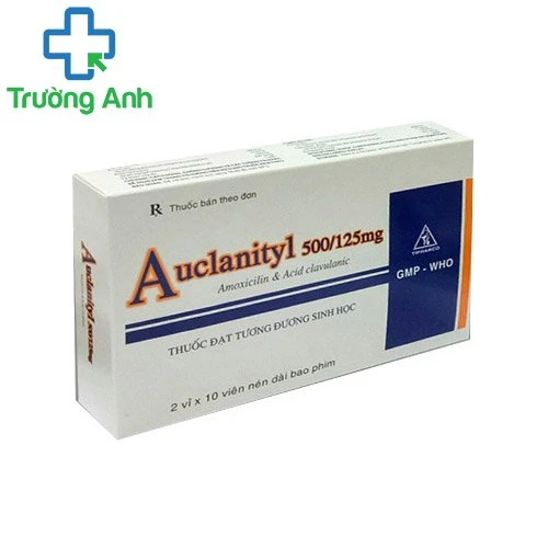 Auclanityl 500/125mg - Thuốc điều trị nhiễm khuẩn hiệu quả của Tipharco