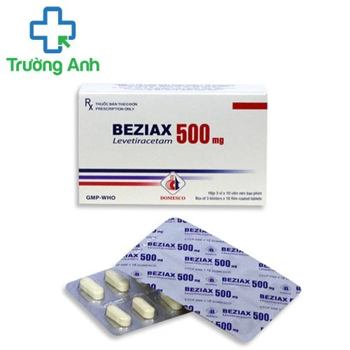 Beziax 500mg Domesco - Thuốc điều trị động kinh hiệu quả