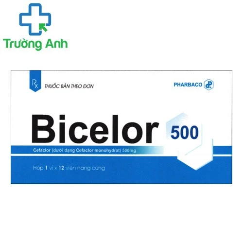 Bicelor 500 - Thuốc điều trị nhiễm khuẩn hiệu quả của Pharbaco