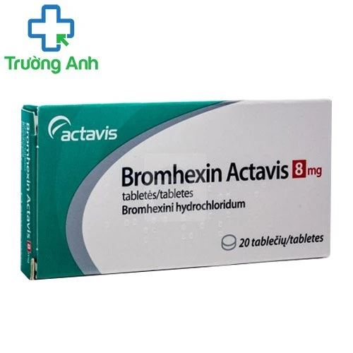 Bromhexin Actavis - Thuốc điều trị về đường hô hấp của Bulgaria