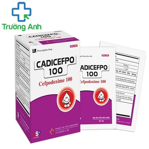 CADICEFPO 100 USP - Thuốc điều trị nhiễm khuẩn hiệu quả