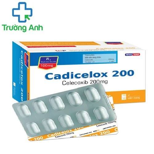 Cadicelox 200 USP - Thuốc điều trị thoái hóa, viêm xương khớp hiệu quả