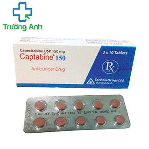 Capecitabine 150 A.T - Thuốc điều trị bệnh ung thư hiệu quả