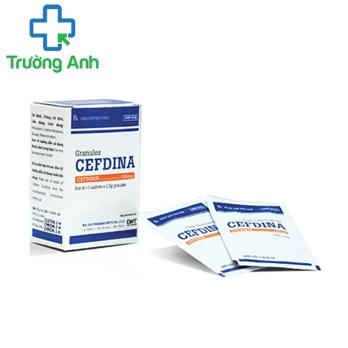 Cefdina 125 - Thuốc trị các nhiễm khuẩn hiệu quả của Hataphar