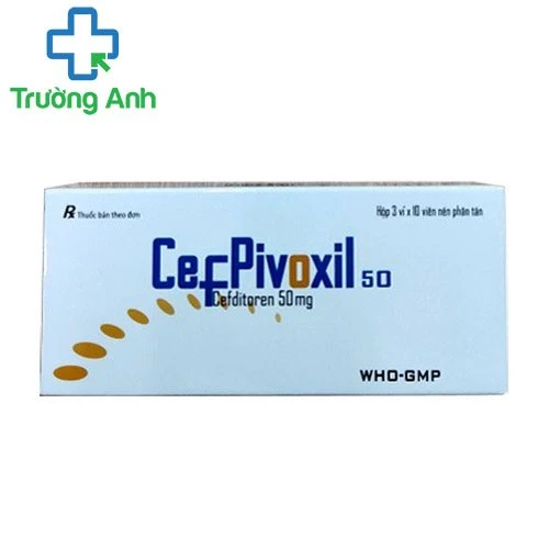 Cefpivoxil 50 - Thuốc điều trị nhiễm khuẩn nhạy cảm ở trẻ em hiệu quả