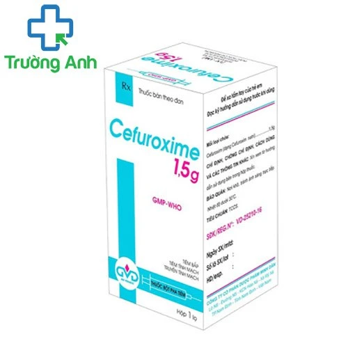 Cefuroxime 1,5g MD Pharco - Thuốc kháng sinh điều trị nhiễm khuẩn hiệu quả