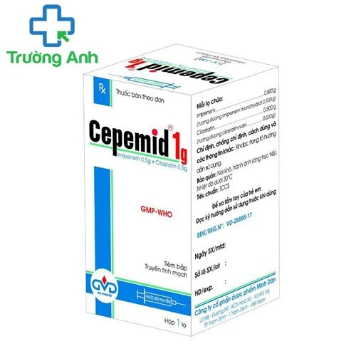 Cepemid 1g - Thuốc điều trị nhiễm khuẩn hiệu quả của MD Pharco