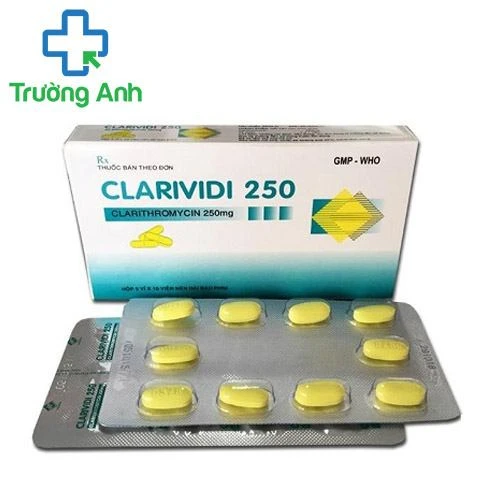 Clarividi 250  - Thuốc điều trị nhiễm khuẩn hiệu quả của Vidipha