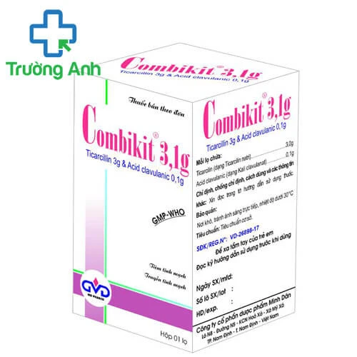 Combikit 3,1 g - Thuốc điều trị nhiễm khuẩn hiệu quả của MD Pharco