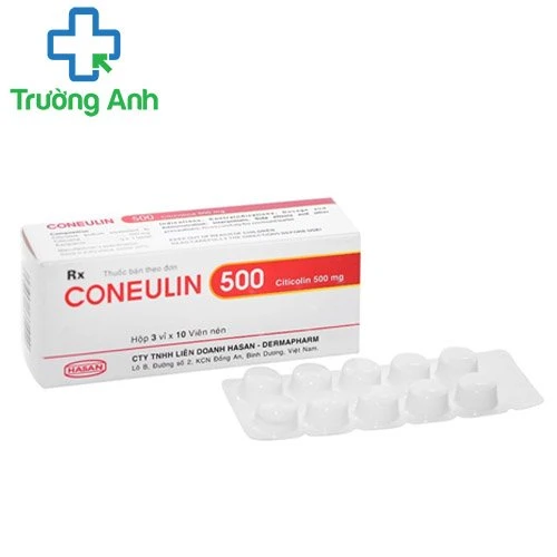 Coneulin 500 - Thuốc điều trị đau thần kinh hiệu quả của Hasan