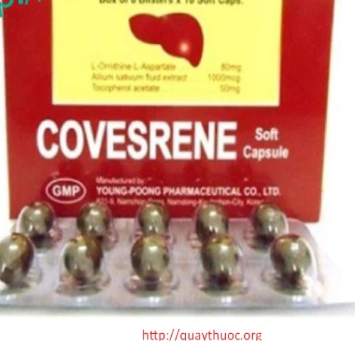 Covesrene - Thuốc điều trị các bệnh lý ở gan hiệu quả