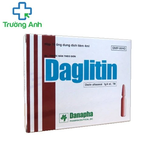 Daglitin - Thuốc điều trị chấn thương sọ não của Danapha