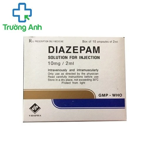 Diazepam 10mg/2ml Vidipha - Thuốc điều trị thần kinh hiệu quả