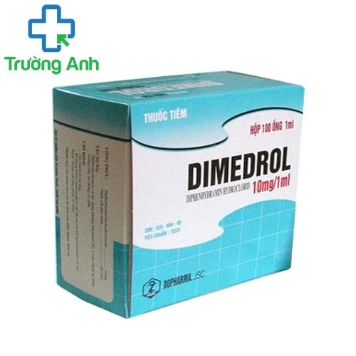 Dimedrol Dopharma - Thuốc điều trị dị ứng,hỗ trợ giảm choáng phản vệ