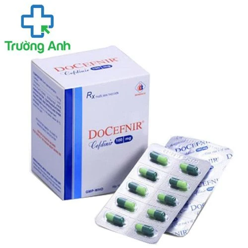 Docefnir 100mg Domesco - Thuốc điều trị nhiễm khuẩn hiệu quả