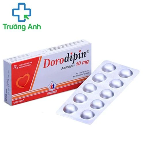 Dorodipin 10mg Domesco - Thuốc điều trị cao huyết áp hiệu quả