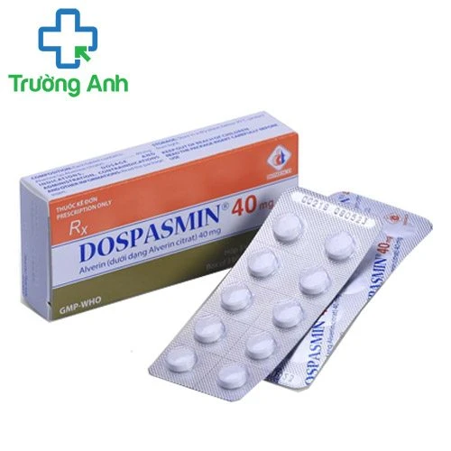 Dospasmin 40mg Domesco - Thuốc điều trị co thắt cơ trơn đường tiêu hóa