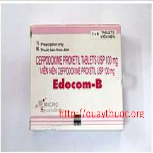 Edocom B 100mg - Thuốc điều trị nhiễm khuẩn hiệu quả