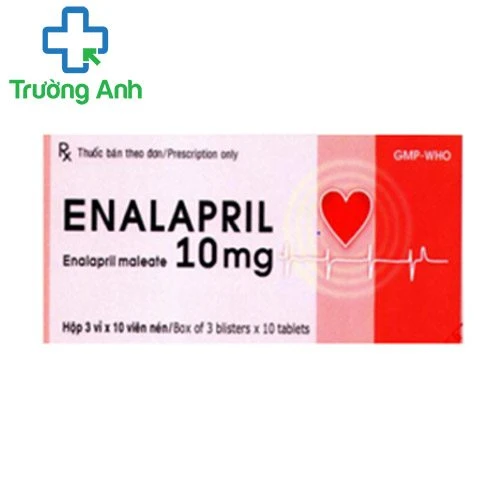 Enalapril 10mg Mekophar - Thuốc điều trị tăng huyết áp hiệu quả
