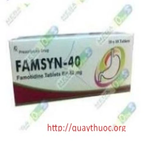 Famsyn 40mg - Thuốc điều trị viêm loét dạ dày, tá tràng hiệu quả của Ấn Độ