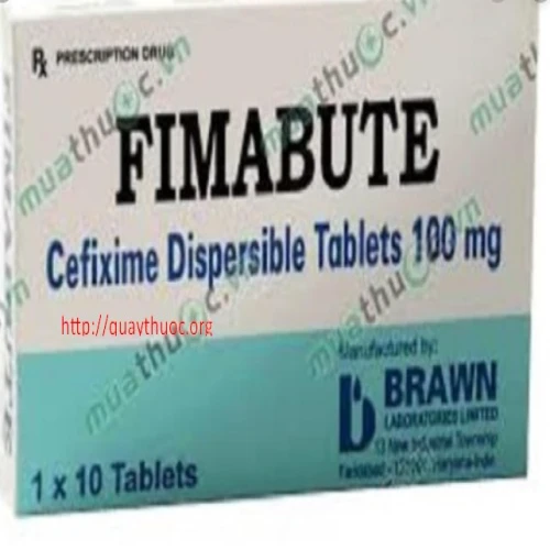 Fimabute 100mg - Thuốc kháng sinh trị bệnh hiệu quả của Ấn Độ
