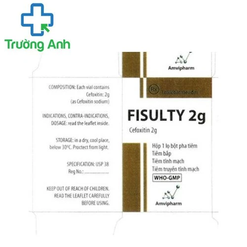 Fisulty 2g - Thuốc điều trị nhiễm khuẩn hiệu quả của Amvipharm