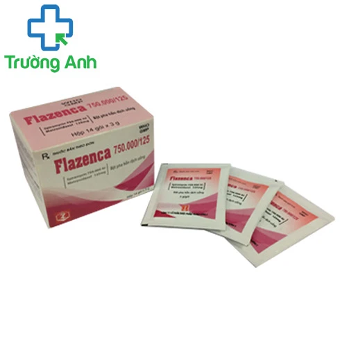 Flazenca 750.000/125 (bột) - Thuốc điều trị nhiễm khuẩn răng miệng của Dopharma