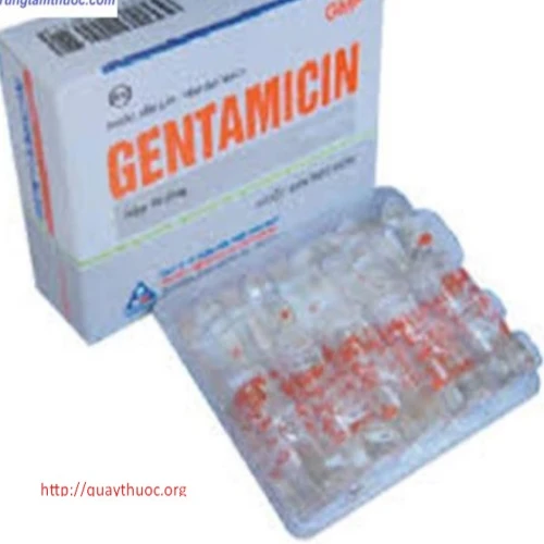 Gentamicin 80mg/2ml Vinphaco - Thuốc kháng sinh trị bệnh hiệu quả