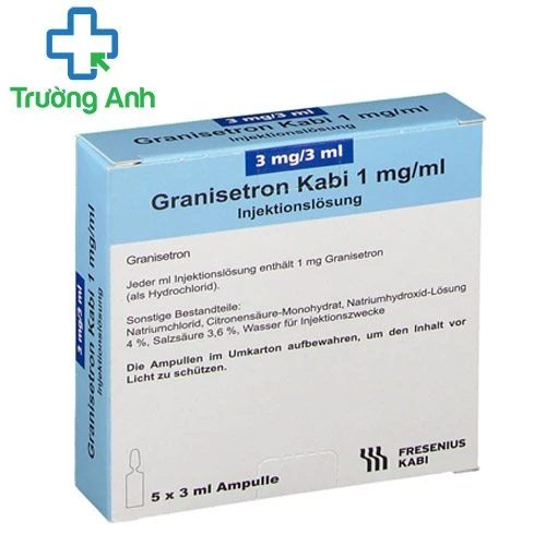 Granisetron Kabi 3mg/3ml - Thuốc phòng buồn nôn và nôn mửa hiệu quả
