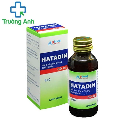 Hatadin 60ml - Thuốc điều trị viêm mũi dị ứng của Apimed 