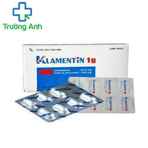 Klamentin 1g - Thuốc điều trị nhiễm khuẩn hiệu quả