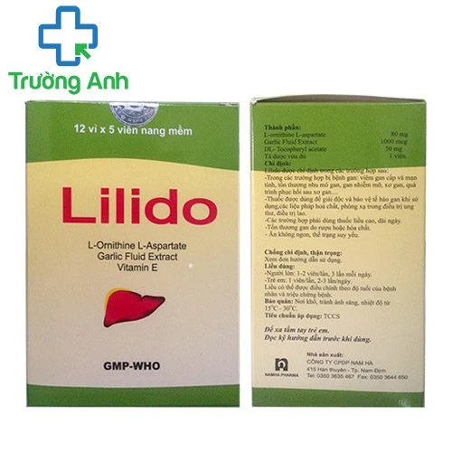 Lilido - Thuốc bổ gan hiệu quả