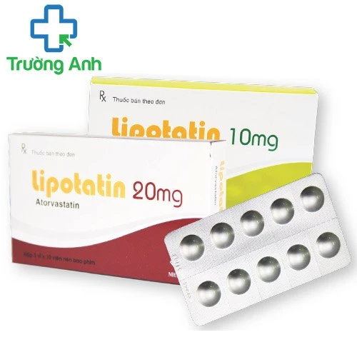 Lipotatin 20mg - Thuốc làm giảm cholesterol máu hiệu quả của Mebiphar