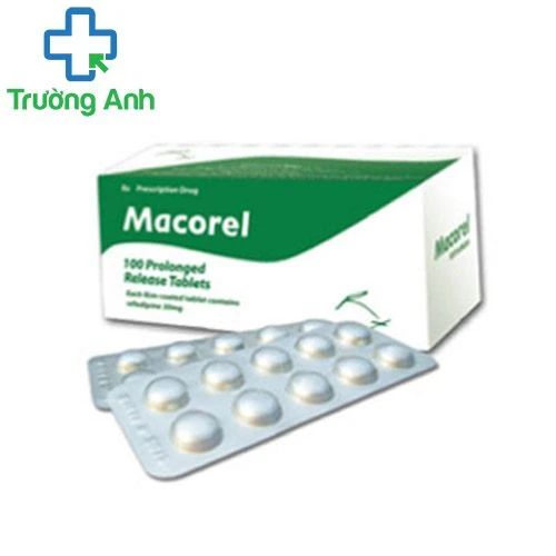 Macorel - Thuốc điều trị các cơn đau thắt ngực thắt ổn định & không ổn định của Italy