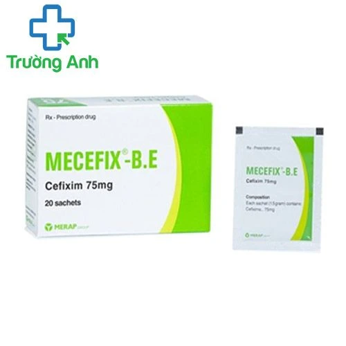 Mecefix B.E 75mg - Thuốc điều trị nhiễm khuẩn hiệu quả