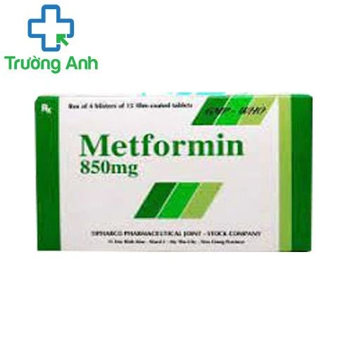 Metformin 850mg Tipharco - Thuốc điều trị đái tháo đường hiệu quả