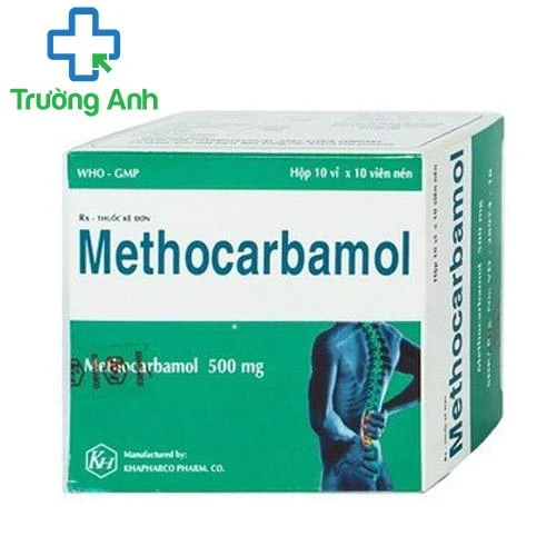 Methocarbamol Khapharco - Thuốc giảm đau hiệu quả