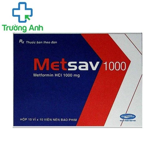 Metsav 1000 - Thuốc điều trị  đái tháo đường hiệu quả của SAVIPHARM
