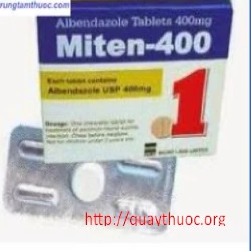 Miten-400 - Thuốc tẩy giun hiệu quả của Ấn Độ