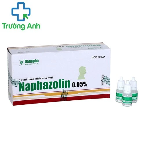Naphazolin 0,05% Danapha (10ml) - Thuốc điều trị viêm mũi,viêm xoang hiệu quả