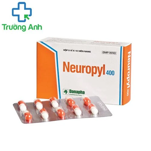Neuropyl 400 Danapha - Thuốc điều trị chóng mặt, suy giảm trí nhớ