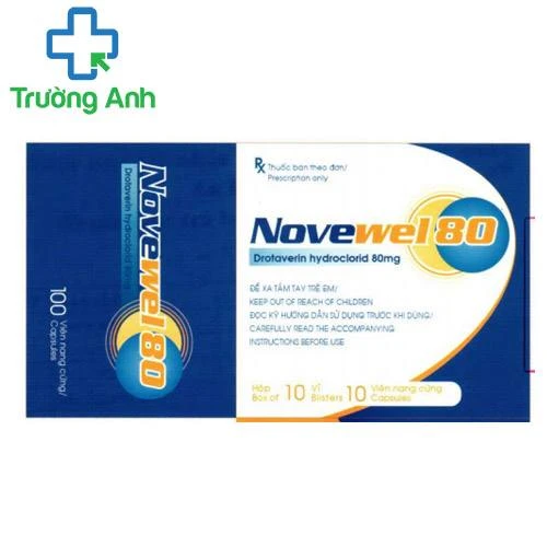 Novewel 80 - Thuốc điều trị co thắt dạ dày của Hataphar