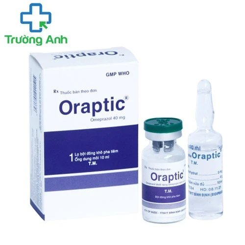 Oraptic 40mg - Thuốc điều trị viêm loét dạ dày của Bidiphar
